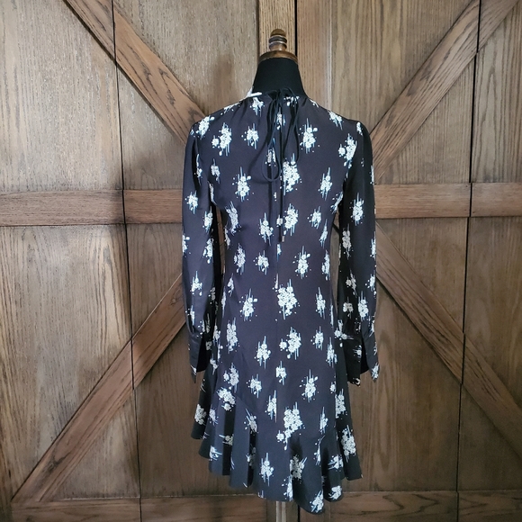 Derek Lam Silk Floral Dress - Picture 6 of 6